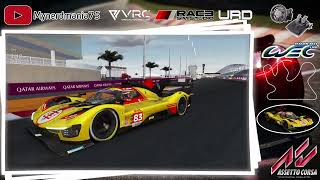 AC VRC Ferrari 499P DaveSharp skins Losail [upl. by Euphemia]