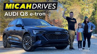 2024 Audi Q8 eTron Review  LowKey Electric SUV [upl. by Stargell]