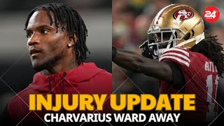 49ers Injury Update Charvarius Ward Away CMC amp Jauan Jennings Limited in Practice [upl. by Oby151]