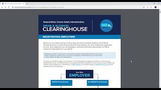 DOT FMCSA Clearinghouse Registration Help [upl. by Emaj]