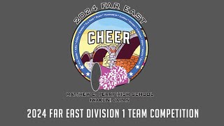 DoDEA Pacific 2024 Far East Cheer Division 1 Team Competition [upl. by Richardson]