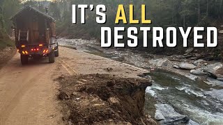 What its Like Trying to Help with the North Carolina Floods  Mountain Towns are Destroyed [upl. by Rimhsak105]