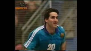 DSF 16031995 Handball live SG Wallau  Massenheim  FC Barcelona [upl. by Ynttirb]