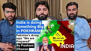 India is doing Something Big in POKHRAN  BHARAT SHAKTI Pakistan says We are Prepared StudyIQ [upl. by Awram]