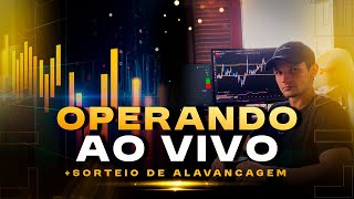 🔴 OPÇÕES BINÁRIAS 🔴 ALAVANCANDO AO VIVO [upl. by Ranip]