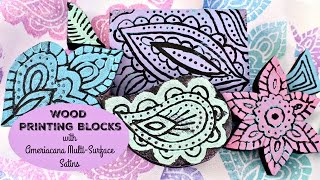 HOW TO Wood Printing Blocks [upl. by Nilo805]