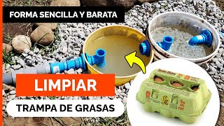 CÓMO LIMPIAR TRAMPA DE GRASA CASERA 💧♻️ Tratamiento de Aguas Grises con Biofiltro [upl. by Patti]