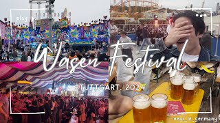 Stuttgart Wasen Vlog Volkfest 2024  Negi in Germany  Beer Festival [upl. by Ahsitneuq11]