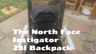 Day Pack Review  The North Face Instigator 28l Travel Pack TNF [upl. by Dahaf]