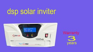 dsp hybarid solar ips and ups 1000va 800watt [upl. by Shiri386]