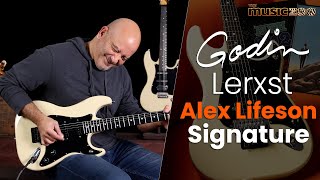 Alex Lifesons Lerxst Limelight Guitar Demo Specs amp Rush History [upl. by Sneve909]