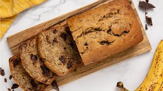 Irresistible Chocolate Chip Banana Bread [upl. by Caravette]