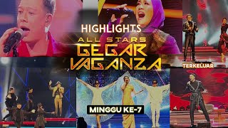 Highlights  All stars GEGAR VAGANZA 2023 MINGGU Ke 7 Ezad Lazim Tersingkir gegarvaganza2023 [upl. by Marielle144]