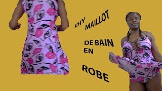 TUTTO  COMMENT COUDRE UN MAILLOT DE BAIN EN ROBETTE [upl. by Meibers357]