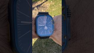 iWatch Ultra 2 Solar analog Face Black Titanium Milanese Loop [upl. by Nancy644]