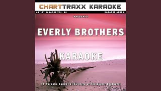 Thats Old Fashioned Karaoke Version In the Style of the Everly Brothers [upl. by Rosena]