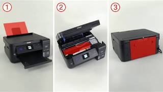 How to Remove Jammed Paper Epson ET2750ET2850L4260 NPD5837 [upl. by Corley]