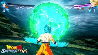 GOKU BLUE TRAINS WITH BROLY amp BEERUS 🐉 EXCLUSIVE DRAGON BALL Sparking ZERO 4K GAMEPLAY [upl. by Balfour354]