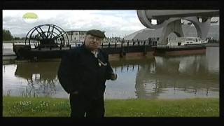 Fred Dibnah  The Falkirk Wheel  Union and Forth amp Clyde Canals [upl. by Thorwald]