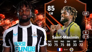 ¡SU REGATE DA MIEDO 85 Allan SAINTMAXIMIN SaintMaximin Player Review  EA FC 25 [upl. by Margery530]