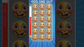 Find The Odd one Out  Emoji Quiz  Easy 125  Odd emoji Out 😂😂shorts emojichallenge emojiquiz [upl. by Ynnelg]