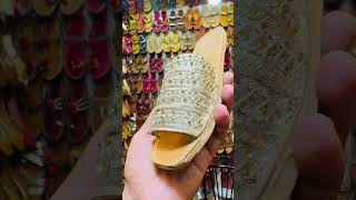 Handmade leather chappal 03042823807shorts youtubeshorts handmade casualchappal fashion [upl. by Llewop]