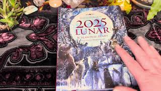 2025 Lunar and Seasonal Diary by Stacey DeMarco flip through flipthrough [upl. by Nezah]