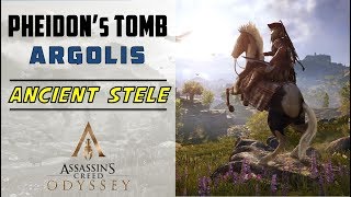 Pheidons Tomb Argolis  Ancient Stele Location  ASSASSINS CREED ODYSSEY [upl. by Sandie970]