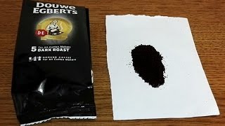 Douwe Egberts Dark Roast Ground Coffee Review [upl. by Acihsay]