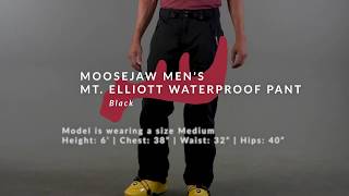 Moosejaw Mens Mt Elliott Waterproof Pant [upl. by Etennaej]