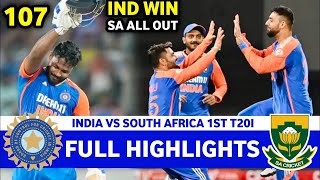 IND VS SA 1st T20 Match  Review [upl. by Ahaelam]