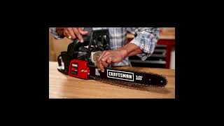 Craftsman Chainsaw Chain Adjustment Complete DIY Guide [upl. by Uhayile]