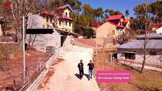 Huts Villas amp Plots For Sale  Meeting with LAAL developers New Murree  huts villas plots [upl. by Nnaeirual]