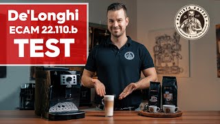 DeLonghi Kaffeevollautomat ECAM 22110b Test  Magnifica S Testbericht [upl. by Noramac]