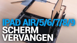 iPad Air 2013  iPad 56789 2017 tm 2021 scherm vervangen  Fixjenl [upl. by Dionisio]