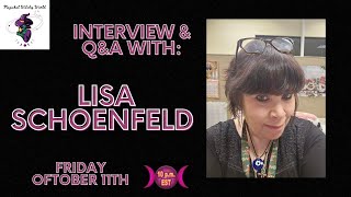 Q amp A with guest – Lisa Schoenfeld [upl. by Adaran]