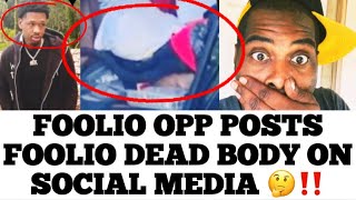 Foolio Dead Body Posted On Internet By One Of His OPPS Is This Real amp How Did He Get That Picture [upl. by Meurer964]