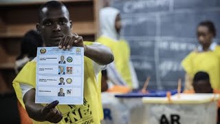 CNE anuncia resultados das eleições gerais em Moçambique [upl. by Simpson]