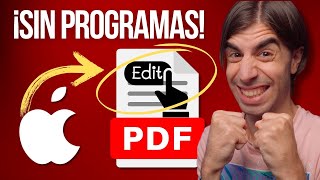 Cómo EDITAR PDF en MAC  MODIFICAR un PDF desde MACOS [upl. by Akiv]