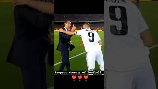 Respect Moments of Football respect football footballplayer love loveyoufootball laliga [upl. by Fabrianne335]