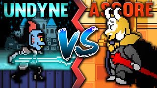 Who Would Win UNDYNE vs ASGORE  Undertale Theory  UNDERLAB [upl. by Friederike359]