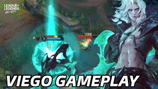 PRIMERA GAMEPLAY DE VIEGO EN WILD RIFT 💀 ¡ES UNA LOCURA JUGAR ESTE CAMPEÓN 💥 [upl. by Llener]