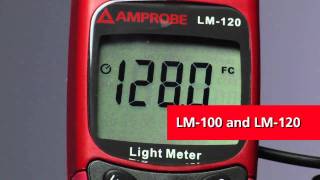 Amprobe LM120 Light Meter with Auto Ranging [upl. by Liponis267]