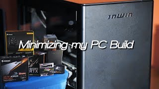 My new MINIITX RYZEN PC  InWin A1 Plus Build [upl. by Tnarb]