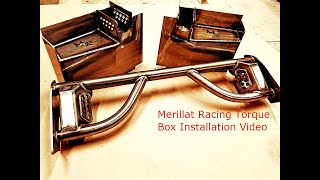 How to install torque boxes in your Fox Body Merillat Racing torque boxes [upl. by Spense]