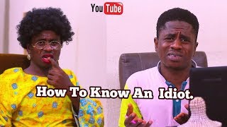 How To Know An Idiot  Mc Shem Comedian [upl. by Yarezed]