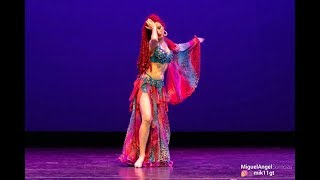 Amira Falak Bellydance  Mawood  Danza Oriental Alarcos Ciudad Real [upl. by Garreth]