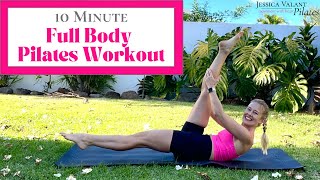 10 Minute Full Body Pilates Workout  No repeats [upl. by Llieno]