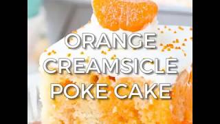 orange creamsicle cake recipe [upl. by Lantha]