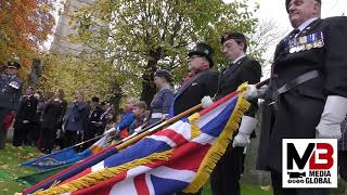 Highworth Remembrance Sunday 2024 [upl. by Eimile]